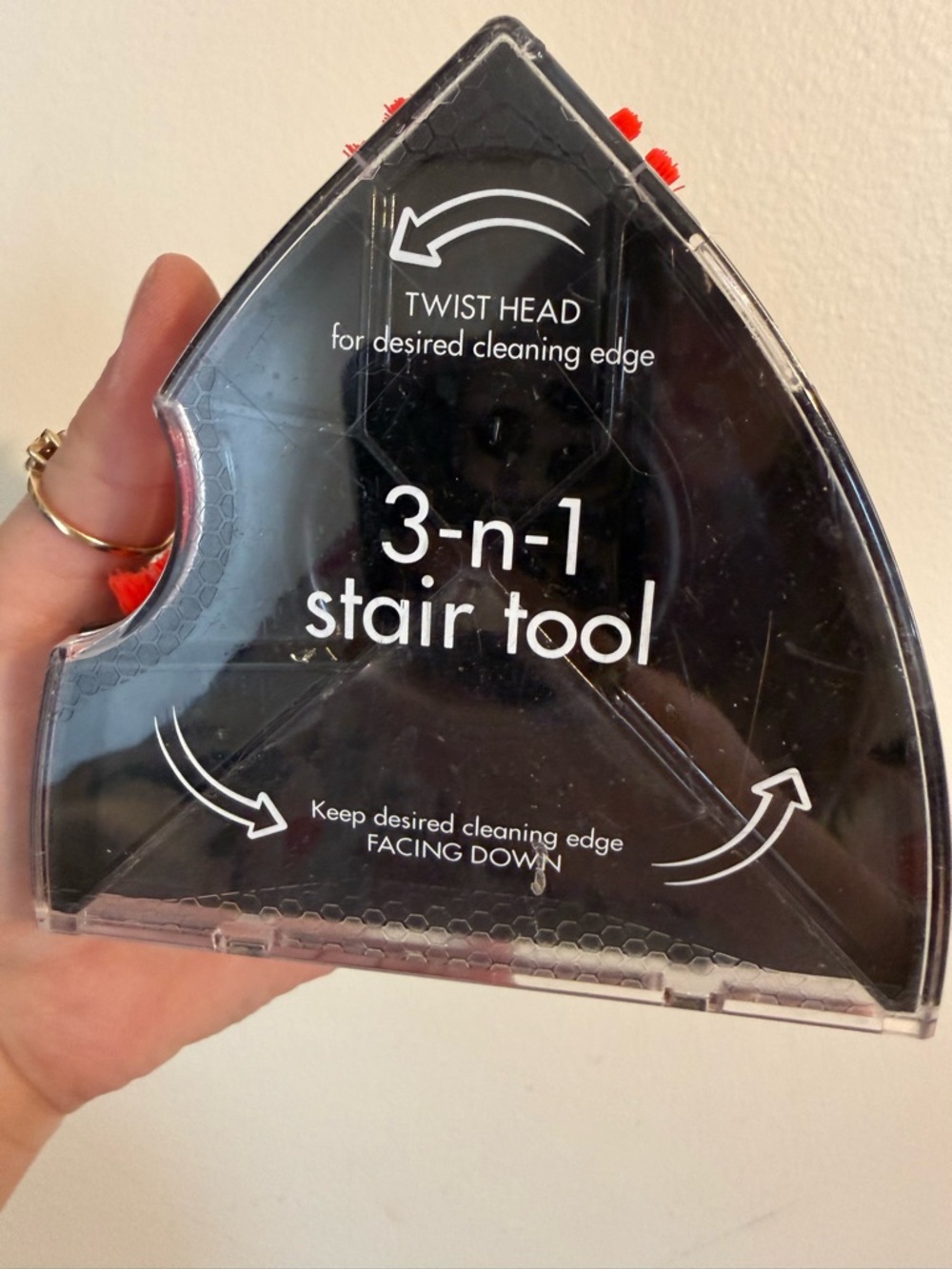Bissell Black and Red 3-n-1 Stair Tool Attachment